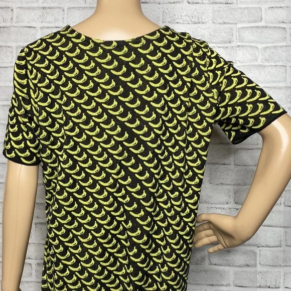 Sonia Sonia Rykiel banana print tunic sweater